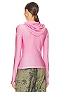 view 5 of 7 Metal Hoodie in Pink