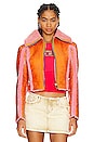 view 1 of 5 Kriti Jacket in Coral