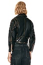 view 4 of 5 Edme Leather Jacket in Black