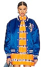 view 1 of 5 Start Bomber Jacket in Blue
