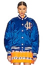 view 2 of 5 Start Bomber Jacket in Blue