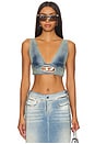 view 1 of 5 Deellys Bralette Top in Light Denim