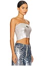 view 2 of 5 M-clarksvillex-c Tube Top in Silver