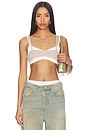 view 1 of 4 Zelda Bralette Top in Beige