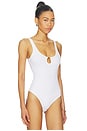 view 3 of 6 BODY MAURA-DNM in White