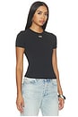 view 2 of 5 T-SHIRT UNCUTIE  in Black