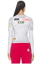 view 5 of 6 Tele Long Sleeve T-shirt in White