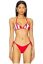 view 1 of 4 HAUT DE MAILLOT DE BAIN BFB-SEES-A in White & Red
