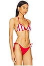 view 2 of 4 HAUT DE MAILLOT DE BAIN BFB-SEES-A in White & Red