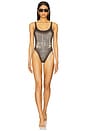 view 1 of 4 Marilyn One Piece Swimsuit in Brown
