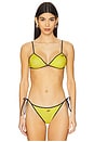 view 1 of 5 HAUT DE MAILLOT DE BAIN CLOUDY-D-POP in Yellow