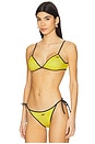 view 2 of 5 HAUT DE MAILLOT DE BAIN CLOUDY-D-POP in Yellow