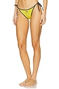 view 2 of 5 Elsa Bikini Bottom in Yellow