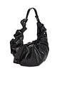 view 3 of 7 D Hobo Bag in Black