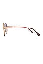 view 3 of 3 Monaco in Brushed Gold & Terracotta Gradient Polarized