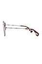 view 3 of 3 LUNETTES DE SOLEIL IZZY in Himalayan Tortoise & Smoke Gradient