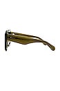 view 3 of 3 Giada Sunglasses in Olive