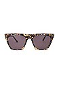 view 1 of 3 Avril Sunglasses in Espresso Tortoise