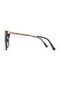 view 3 of 3 LUNETTES DE SOLEIL BECKY II in Leopard & Brown Gradient