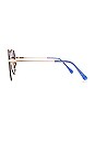 view 3 of 3 LUNETTES DE SOLEIL LENOX in Gold & Blue Gradient