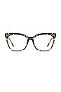 view 1 of 4 Winston in Espresso Tortoise & Blue Light Tech