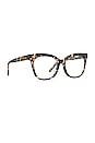 view 2 of 4 Winston in Espresso Tortoise & Blue Light Tech