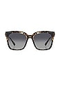 view 1 of 4 Bella in Espresso Tortoise & Grey Gradient