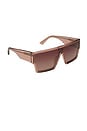 view 2 of 3 Electra Sunglasses in Caf? Ole & Brown Gradient Polarized