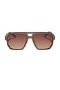 view 1 of 4 Cameron Sunglasses in Moscow Mule & Brown Gradient