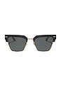 view 1 of 3 Capri Sunglasses in Black & Grey Polarized