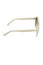 view 3 of 3 Cameron Sunglasses in Courtside Ivory & Brown Gradient Polarized