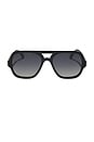 view 1 of 3 GAFAS DE SOL LAYTON in Black & Grey Gradient Polarized