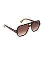 view 2 of 3 GAFAS DE SOL LAYTON in Rich Tortoise & Brown Gradient