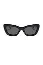 view 1 of 3 GAFAS DE SOL ADRIANA in Black & Grey Polarized