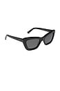 view 2 of 3 GAFAS DE SOL ADRIANA in Black & Grey Polarized