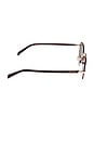 view 3 of 3 LUNETTES DE SOLEIL RACHAEL KIRKONNELL in Brown & Gold