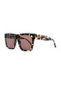 view 2 of 3 Easton Sunglasses in Espresso Tortoise & Brown