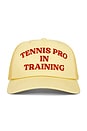 view 1 of 3 in Training Tennis Hat in Yellow