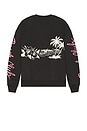view 2 of 4 Beach Club Crewneck Sweater in Black