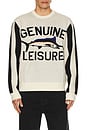 view 1 of 4 Leisure Sport Crew Knit Sweater in Antique