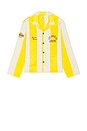 view 6 of 6 x Lakers Terry Pool Jacket in Gold