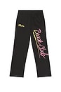 view 1 of 6 Beach Club Wide Leg Sweatpants in Black