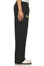 view 4 of 6 Beach Club Wide Leg Sweatpants in Black