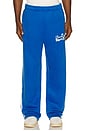 view 1 of 5 Oasis Wide Leg Sweatpants in Blue