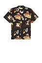 view 4 of 4 Holidays Button Up Shirt in Black