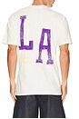 view 2 of 4 x Lakers T-Shirt in Off White