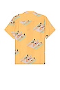 view 2 of 3 Beach Day Button Up Shirt in Banana