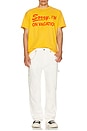 view 4 of 4 Airplane Mode Tee in Yellow