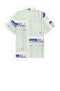 view 2 of 4 Bar Tab Button Up Shirt in White