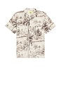 view 1 of 4 Tropical Camo Button Up Shirt in Camo